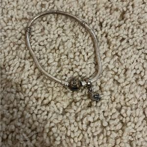 Pandora bracelet with charm